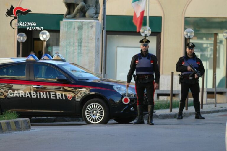 Blitz dei carabinieri a Palermo: in manette un uomo per tentato omicidio