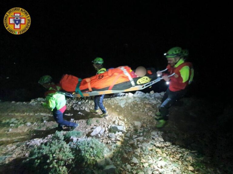 Madonie: escursionista soccorsa, era rimasta bloccata in una zona impervia dopo essersi infortunata FOTO