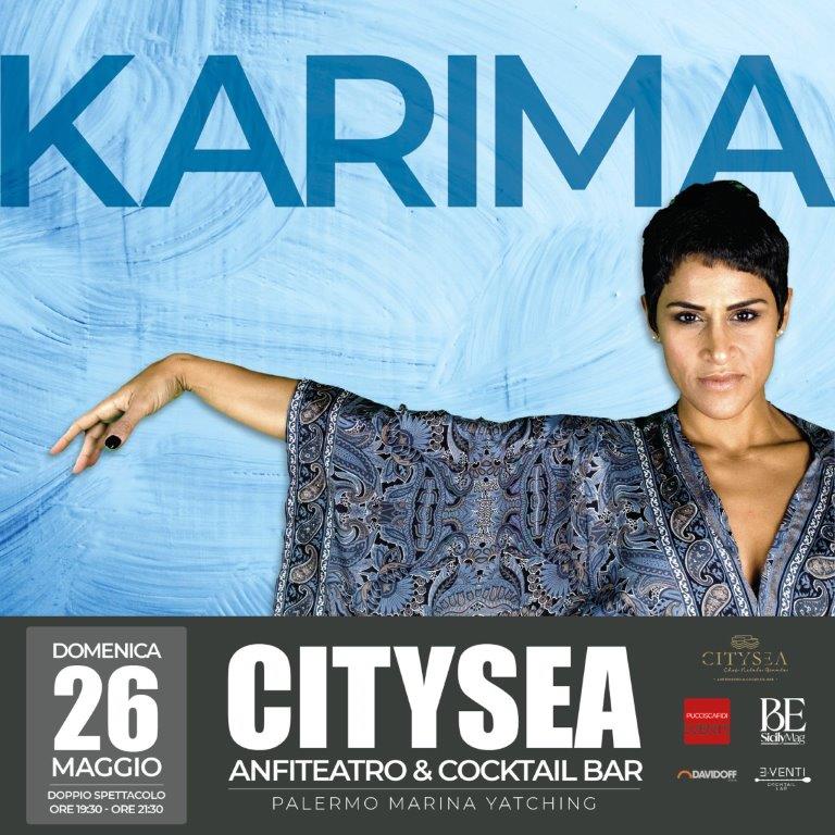 Karima di Amici inaugura la stagione dell’anfiteatro di Citysea a Palermo