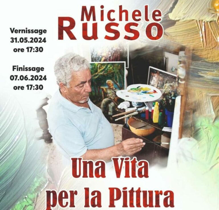 A Palermo la personale del maestro termitano Michele Russo: “Una vita per la pittura”