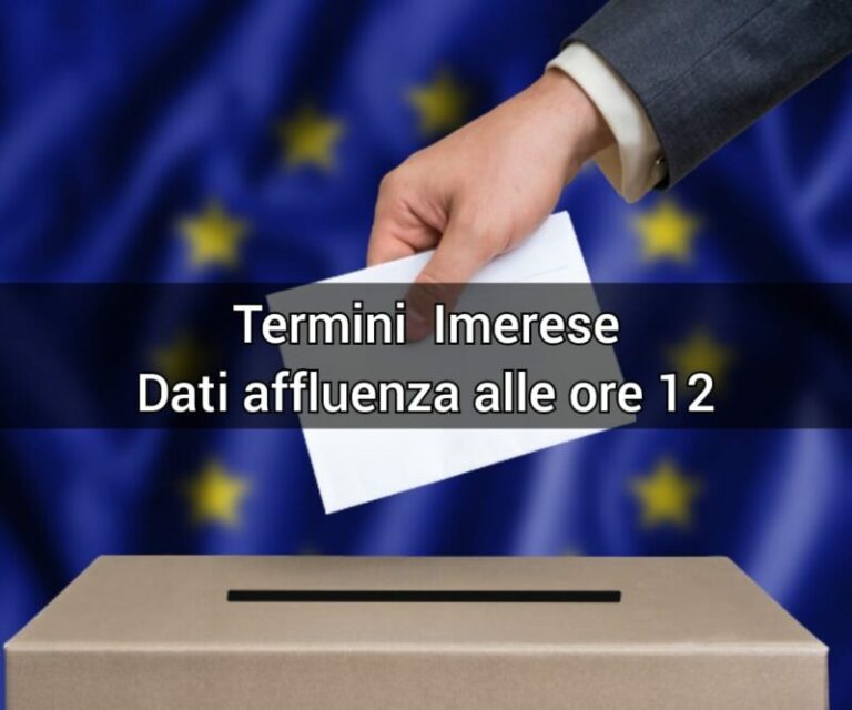 Elezioni Europee: l’affluenza a Termini Imerese alle ore 12, 4.215 cittadini hanno votato il 9 giugno 2024