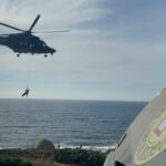 Capo Gallo: intervento con 118 e Aeronautica Militare per un escursionista ferito FOTO