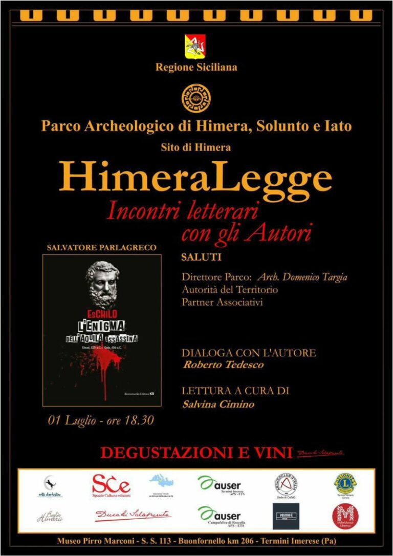Da lunedì al via l’iniziativa “HimeraLegge” promossa dal Parco Archeologico di Himera Solunto e Iato – Sito di Himera