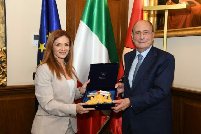 Palazzo d’Orléans: il presidente Schifani riceve il ministro maltese Dalli