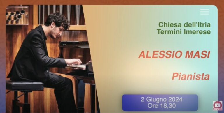 2 Giugno 2024: a Termini Imerese il concerto di Alessio Masi