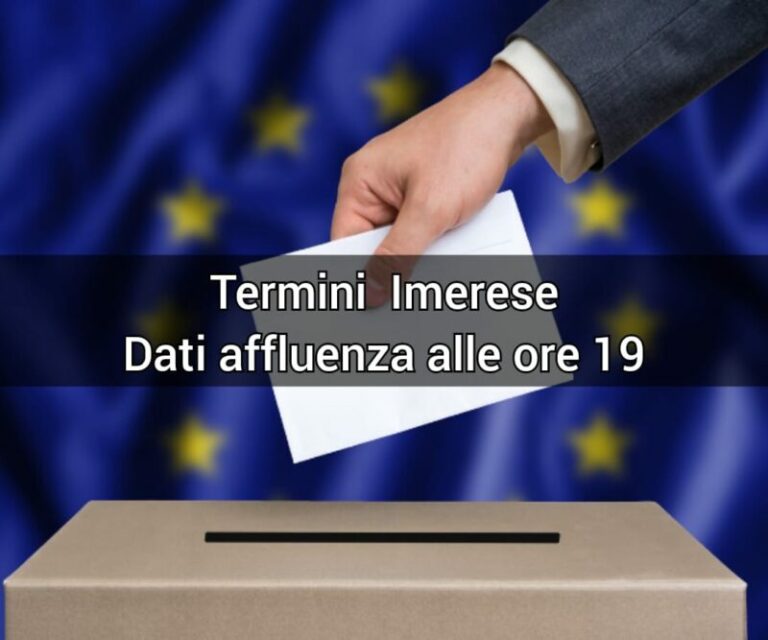 Elezioni Europee: l’affluenza a Termini Imerese alle ore 19, 7.043 cittadini hanno votato il 9 giugno 2024