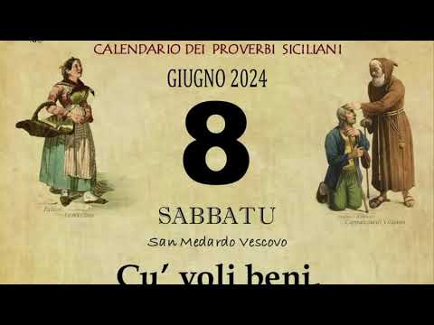 8 giugno 2024: calendario, proverbio, santo del giorno e meteo VIDEO