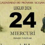 24 luglio 2024: calendario, proverbio, santo del giorno e meteo VIDEO