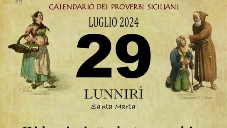 29 luglio 2024: calendario, proverbio, santo del giorno e meteo VIDEO