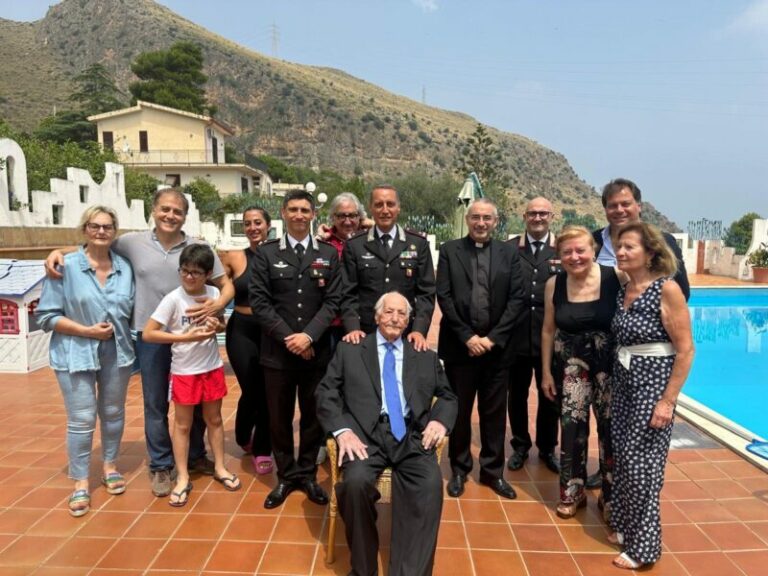 Gli auguri dell’Arma vice brigadiere Pietro Di Russo: ha compiuto 103 anni