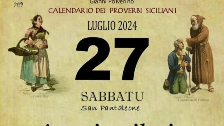 27 luglio 2024: calendario, proverbio, santo del giorno e meteo VIDEO