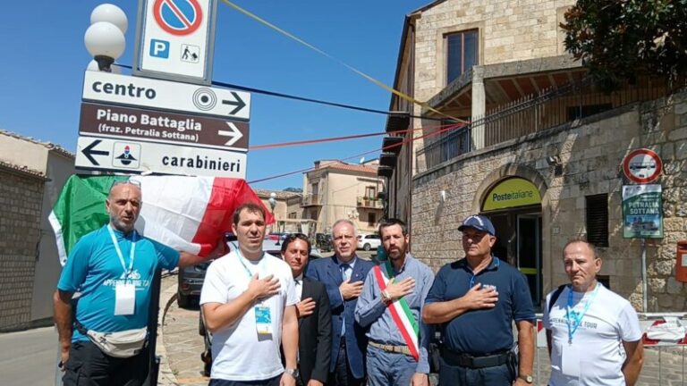 Petralia Sottana: inaugurata la nuova segnaletica dell’Appennino Bike Tour