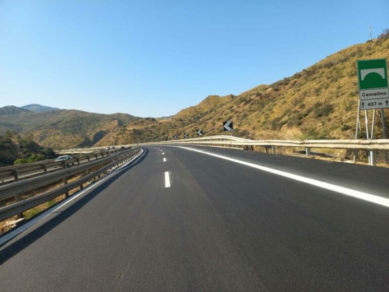 Autostrada A19: riapre il viadotto Cannatino tra gli svincoli di Buonfornello e Scillato