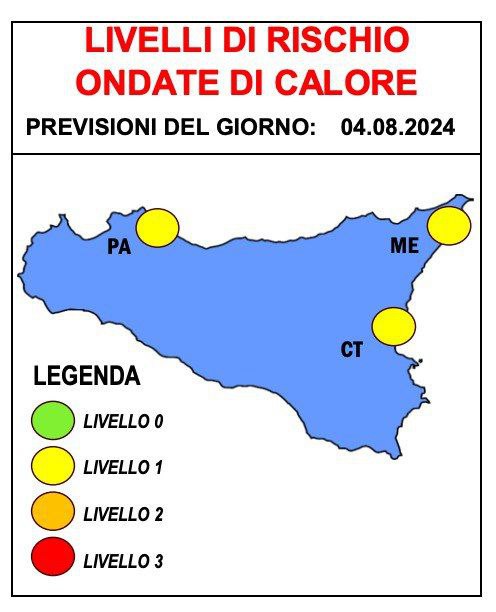 Meteo Palermo e provincia: continua l’allerta per rischio incendi e ondate di calore IL BOLLETTINO