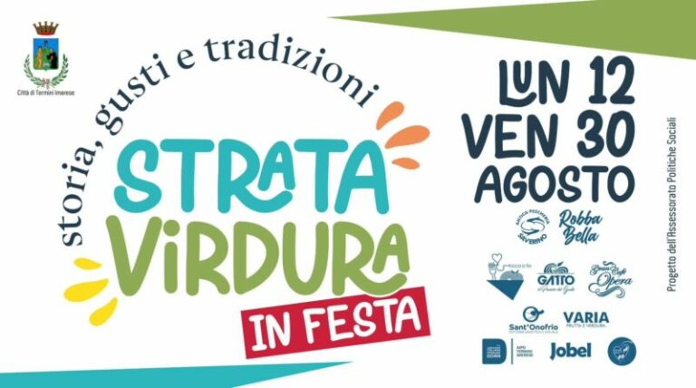 Termini Imerese: “strata virdura in festa”, il programma