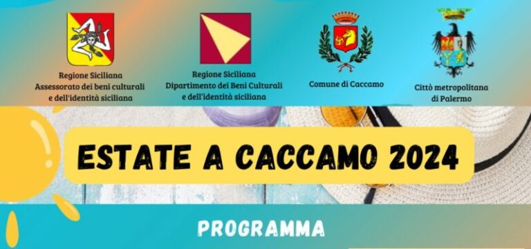 Estate a Caccamo: il programma di eventi finanziato dalla regione