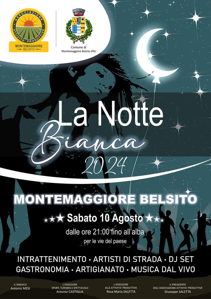 Montemaggiore Belsito: tutto pronto per la notte bianca