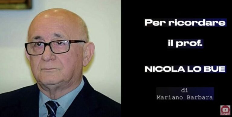 Trabia: per ricordare Nicola Lo Bue