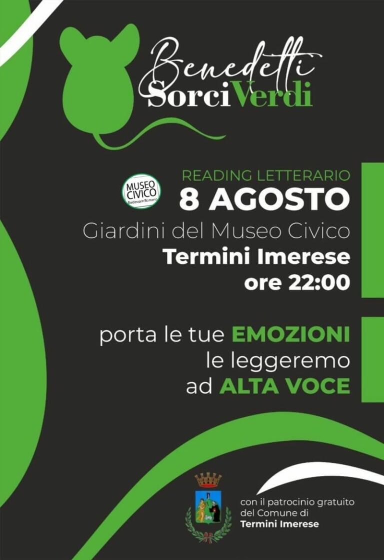 “Benedetti sorci verdi” al museo civico di Termini Imerese