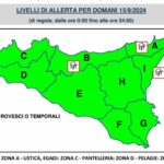 Meteo: su Palermo e provincia allerta verde per temporali IL BOLLETTINO