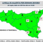 Meteo: su Palermo e provincia allerta verde per temporali IL BOLLETTINO