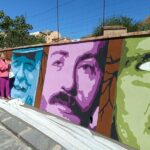 Mafia, inaugurato a Scillato un murales contro la mafia