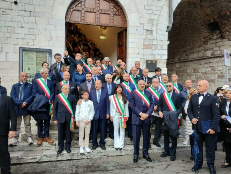 Caccamo: sindaco ed assessori ad Assisi ai festeggiamenti in onore del patrono d’Italia FOTO