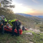 Madonie: salvato un uomo precipitato da 1600 metri  di altezza a Pizzo Catarineci FOTO