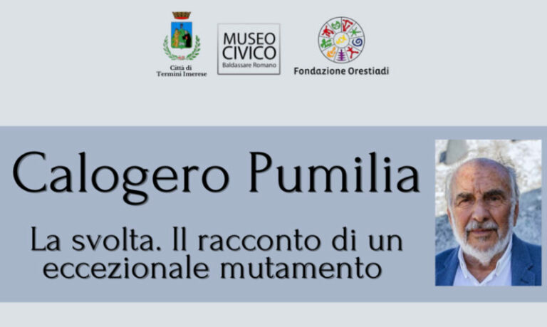 Al museo civico dì Termini Imerese si presenta il libro di Calogero Pumilia