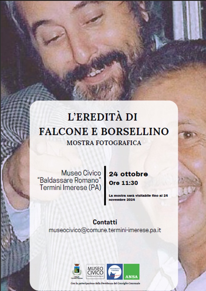 Termini Imerese: inaugurazione della mostra fotografica “L’eredità di Falcone e Borsellino”