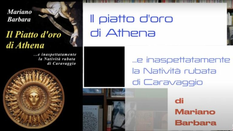 Pubblicato il nuovo romanzo del nostro Mariano Barbara: “Il piatto d’oro di Athena”