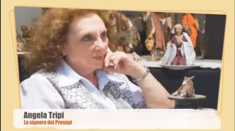 Angela Tripi: la signora dei Presepi