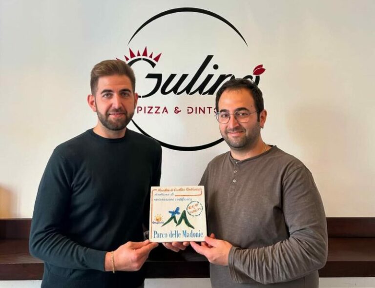 I fratelli Gulino di “Gulino pizza e dintorni” premiati dall’Ente Parco Madonie