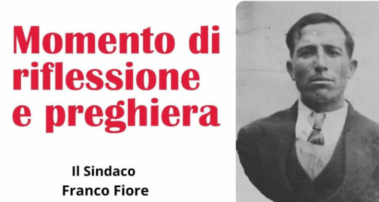 Caccamo ricorda Giorgio Comparetto: il contadino ucciso dalla mafia