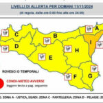 Meteo provincia Palermo: temporali in arrivo, temperature in calo IL BOLLETTINO