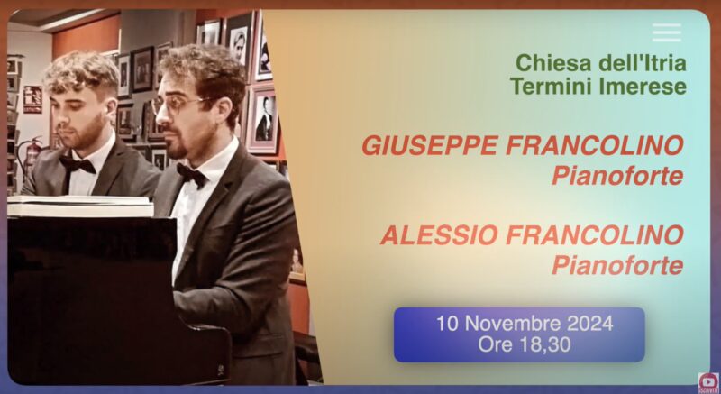 Amici della Musica: il 10 novembre concerto del duo Francolino