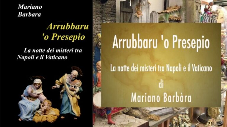 Il nuovo thriller del nostro Mariano Barbàra: “Arrubaru ‘o Presepio”