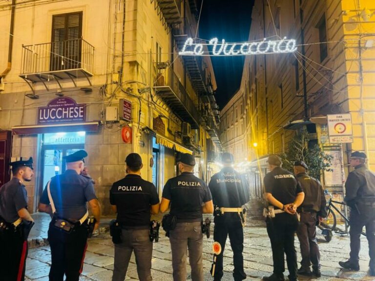 Controlli nelle zone della movida a Palermo: sanzioni per oltre trentamila euro