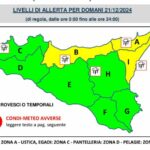 Meteo Termini Imerese e provincia Palermo: rischio meteo-idrogeologico, è allerta gialla IL BOLLETTINO