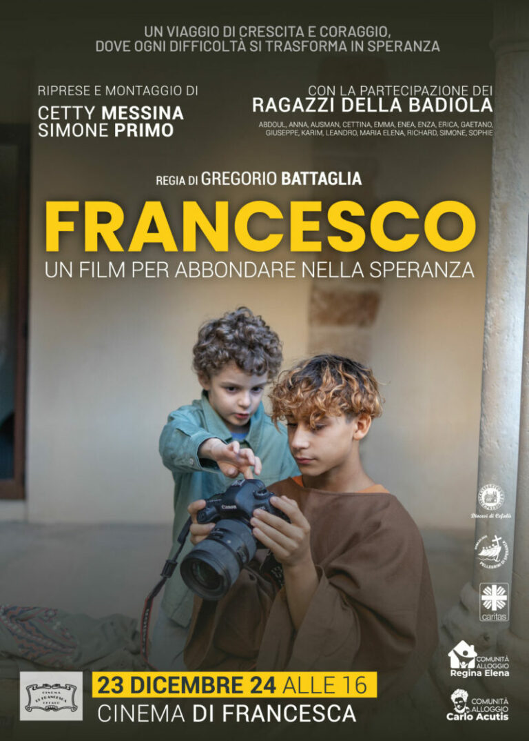 Al cinema Di Francesca la prima del lungometraggio “Francesco. Un film per abbondare nella speranza”